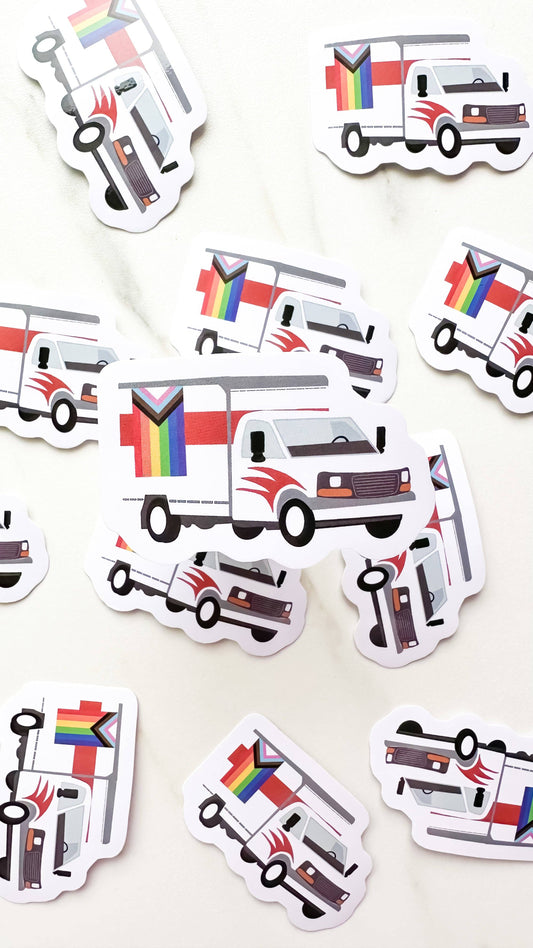 Rainbow Certified | Sticker - PRIDE Moving Truck