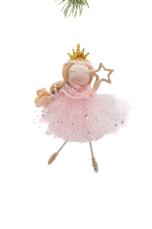 Starlight Collection | Decoration - Pink Hanging Royal Ballerina