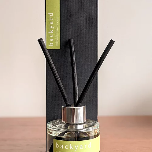 Lares Candle Co. | Diffuser - Backyard: Violet leaves, Iris and Cedarwood