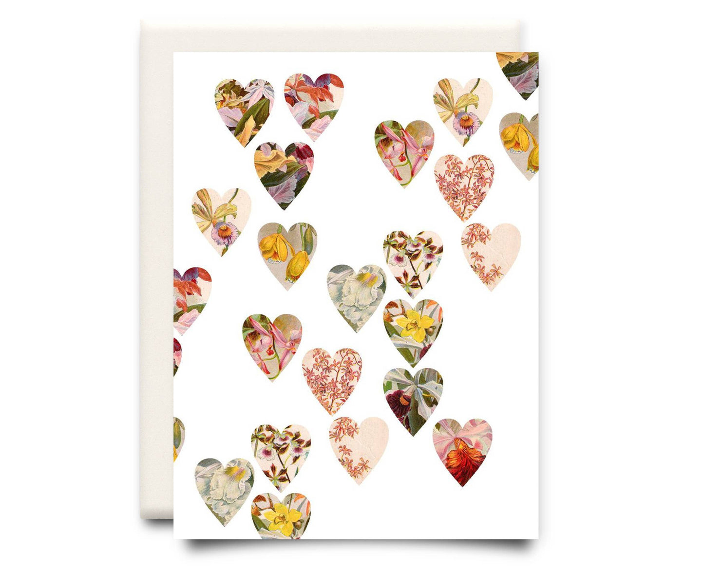 Inkwell Cards - Hearts Collage | Love & Friendship Greeting Card