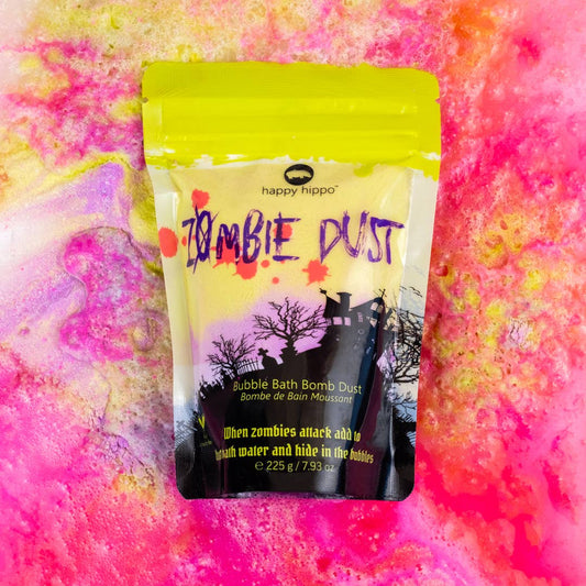 Happy Hippo Bath | Bubble Bomb Dust - Zombie Dust