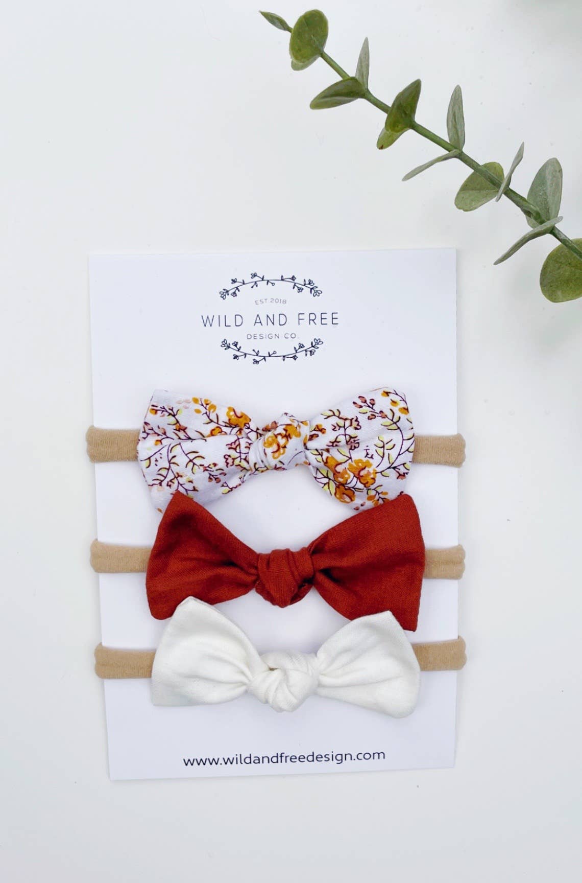 Wild and Free Design Co. - Harvest Knotted Bow Set