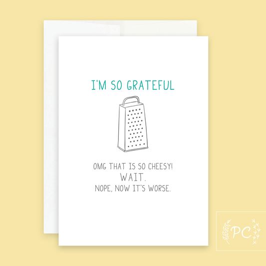 Prairie Chick Prints | Card - I'm So Grateful