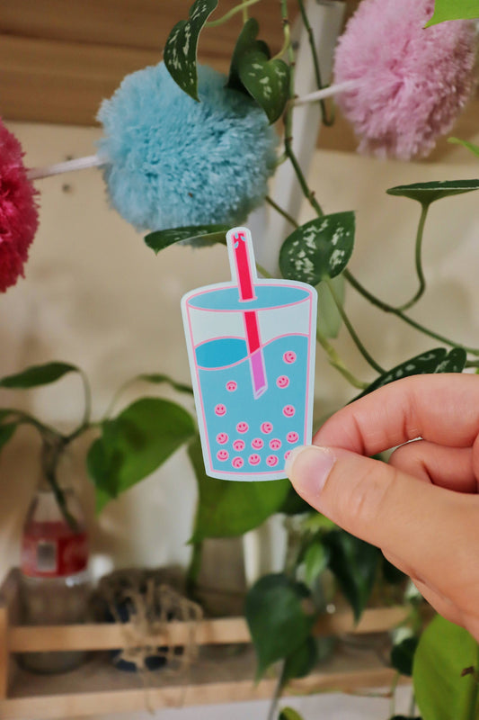 Day Dreamer Studios | Happiness In A Cup Boba - Sticker