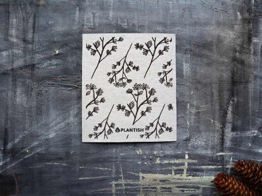 Plantish | Swedish Sponge Cloth - Anise Blossom