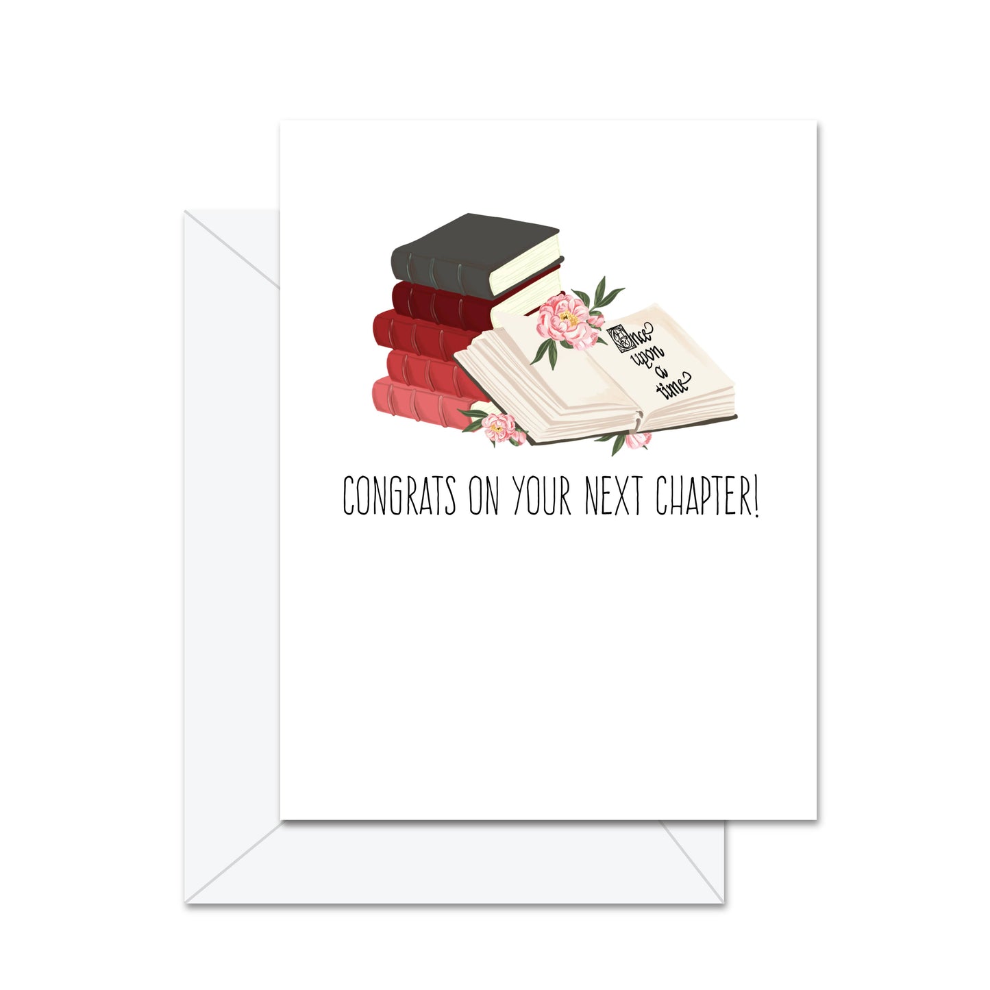 Jaybee Design | Greeting Card - Congrats On Your Next Chapter!