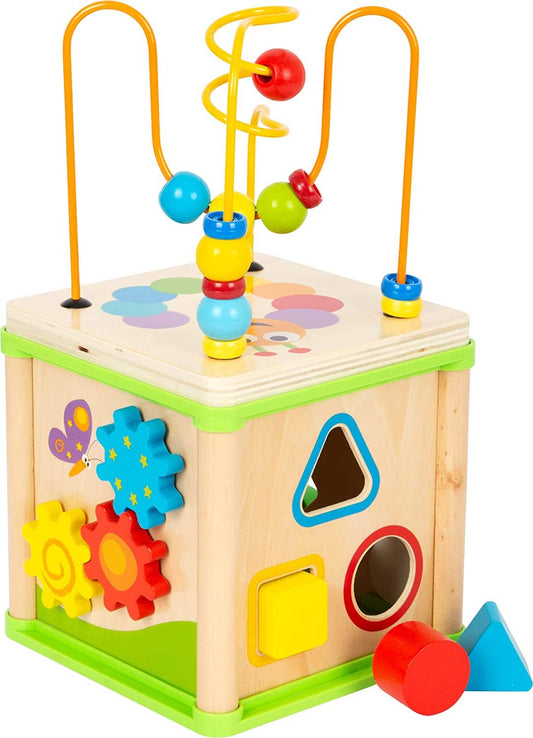 Hauck Toys | Motor Skills Training Cube - Sweet Little Bug Theme