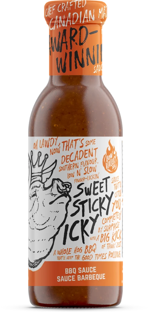 Bow Valley BBQ - 350ml Sweet Sticky Icky BBQ Sauce