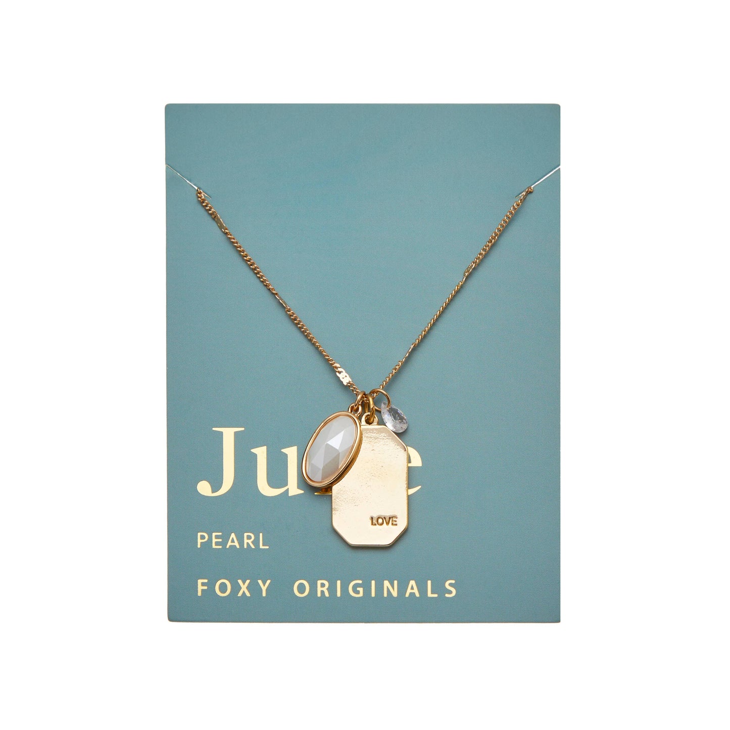 Foxy Originals | Necklace - June Birthstone