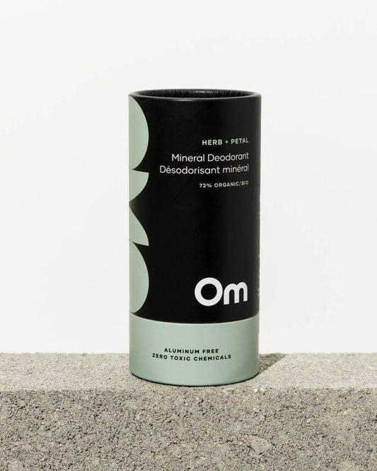 OM Organics | Mineral Deodorant - Herb + Petal