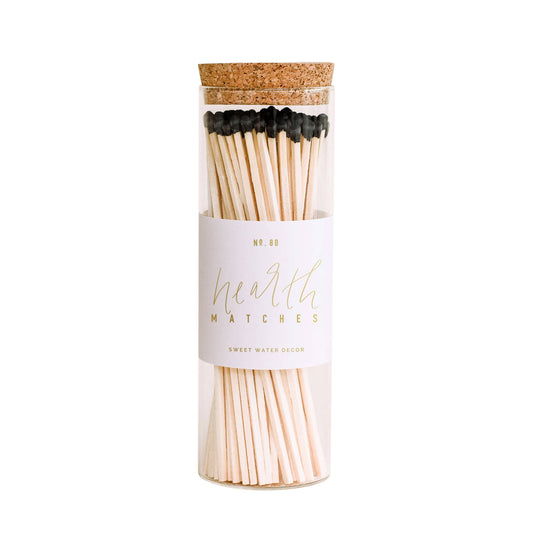 Sweet Water Decor | Hearth Matches - Large / Black Tip
