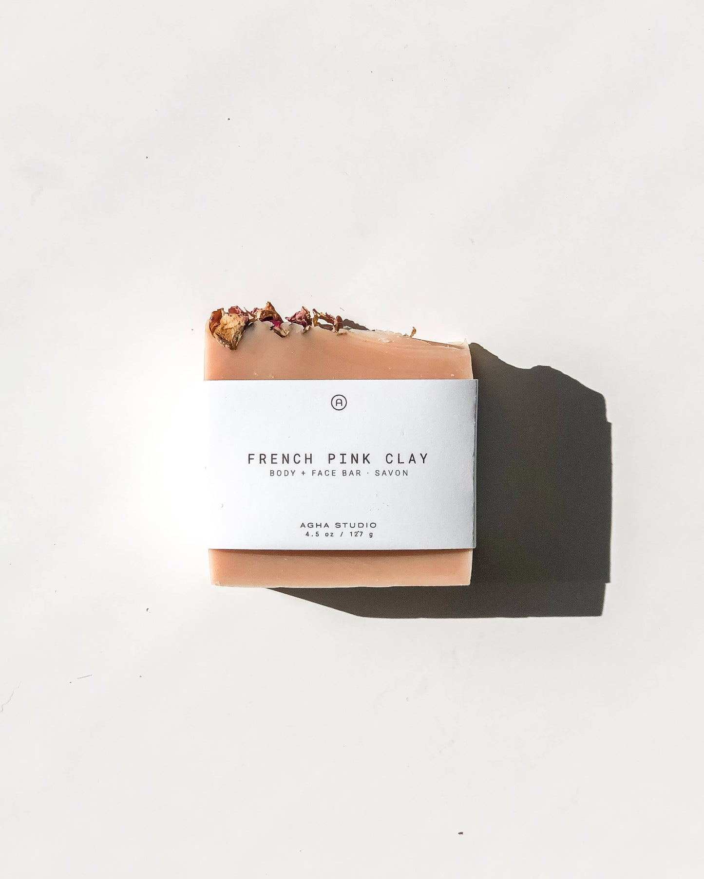Agha Studio | Body + Face Bar - French Pink Clay