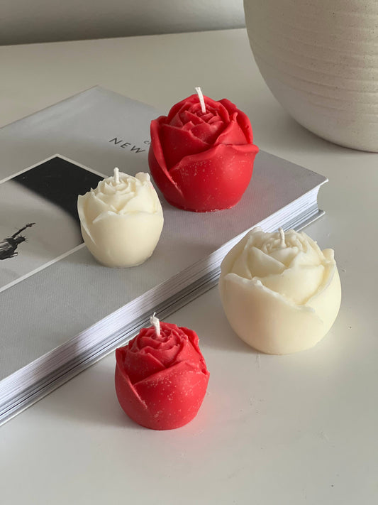 Project Helios | Candles - Roses: set of 2