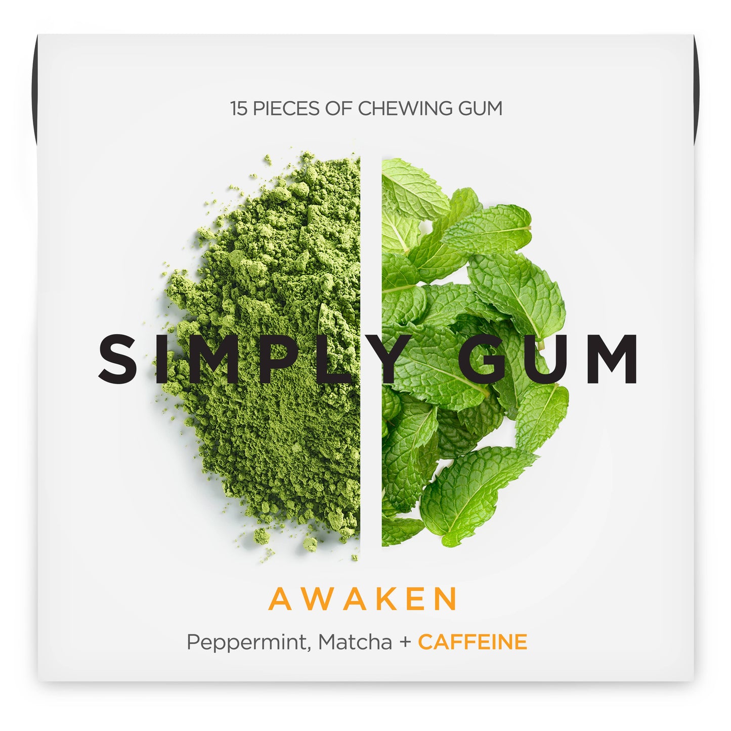 Simply Gum - Awaken Caffeine Natural Chewing Gum