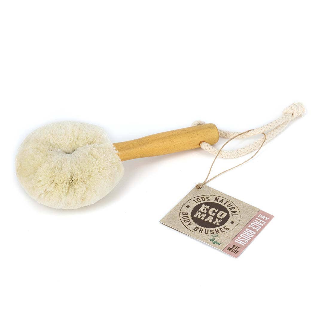 Ethical Global - Dry Face Brush - Soft Jute, 100% Natural