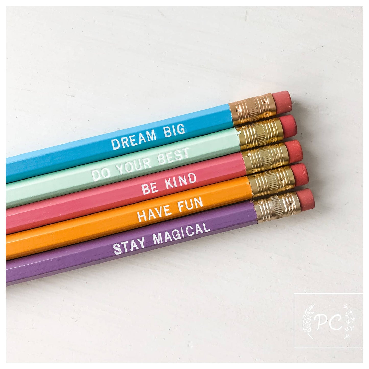 Prairie Chick Prints | Pencil Set - Be Awesome