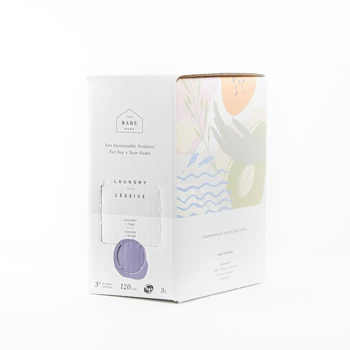 The Bare Home Lavender Sage Laundry Detergent