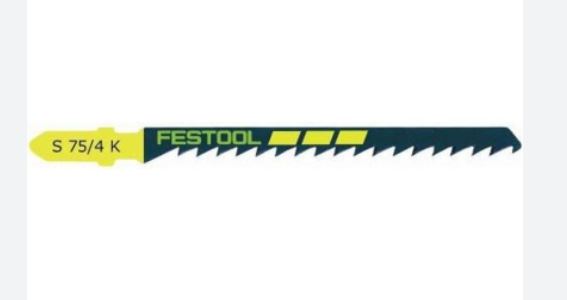 Festool 486563 Jigsaw Blade S 75/4 K 5x PS/P