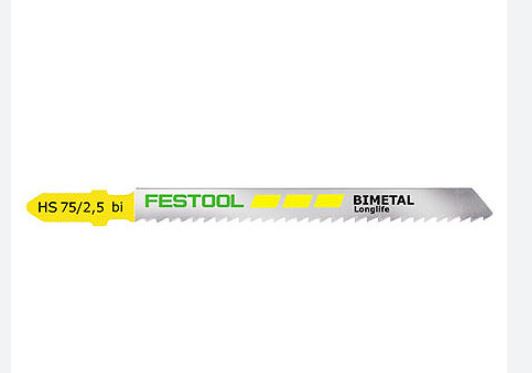 Festool 490178, JIGSAW BLADE, HS 75/2.5 BI, QT