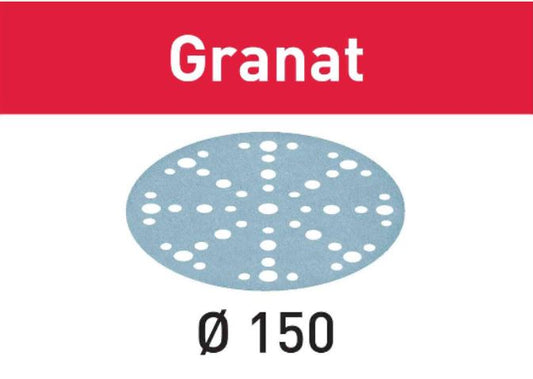 Festool 575167 Abrasive sheet Granat STF D150/48 P220 GR/50