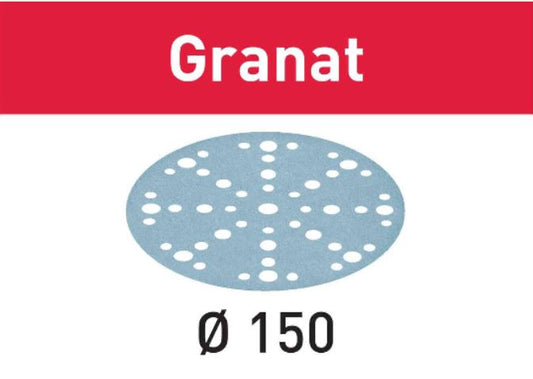 Festool 575165 Abrasive sheet Granat STF D150/48 P150 GR/50