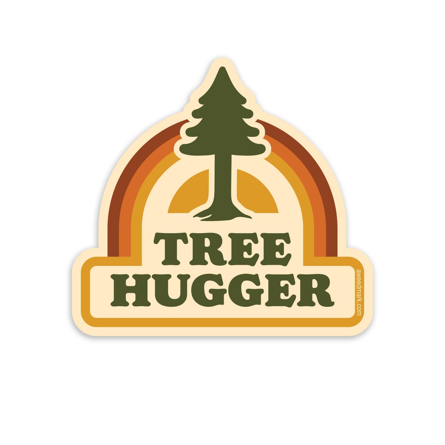Amanda Weedmark - Tree Hugger Sticker