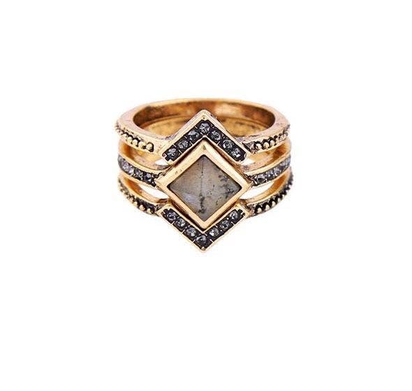 Love & Light Jewels | Ancient Aura Ring Set