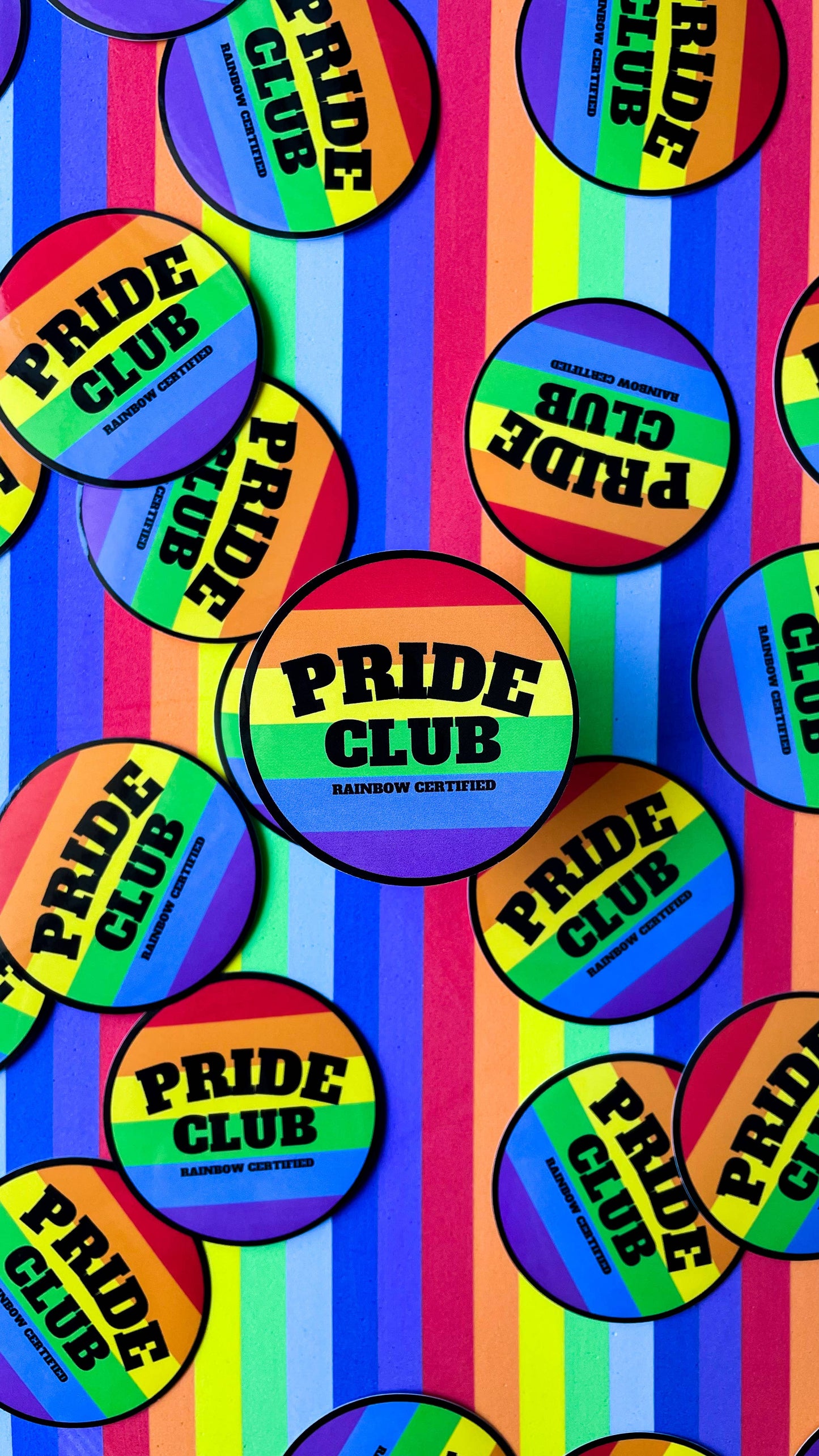 Rainbow Certified - Pride Club LGBTQ+ Sticker