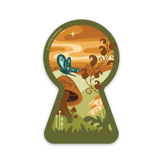 Amanda Weedmark | Keyhole Garden Sticker