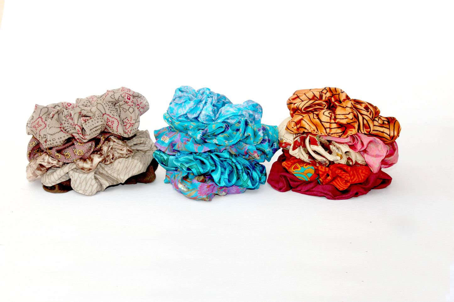 Ethical Global | Upcycled Sari Scrunchies