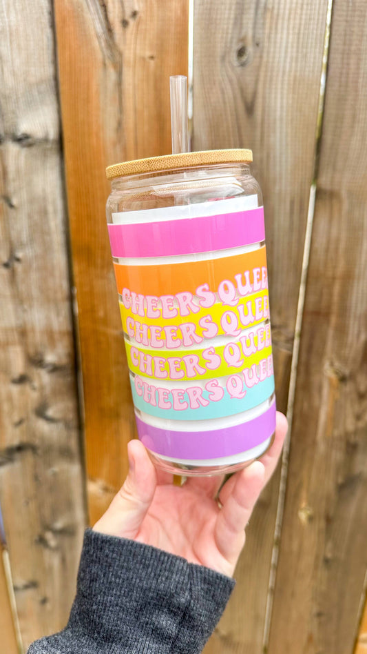 Rainbow Certified | Glass - Cheers Queers