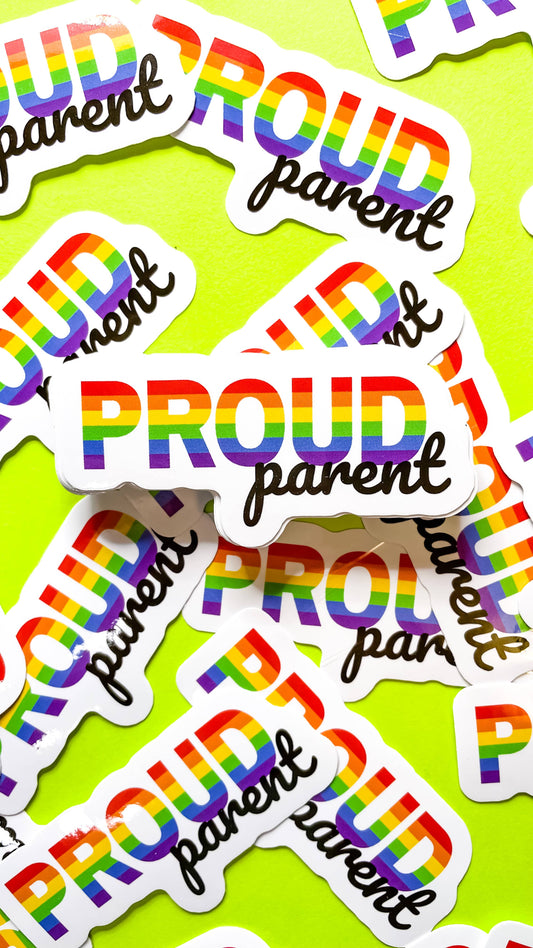 Rainbow Certified | Sticker - Proud Parent LGBTQIA+ 