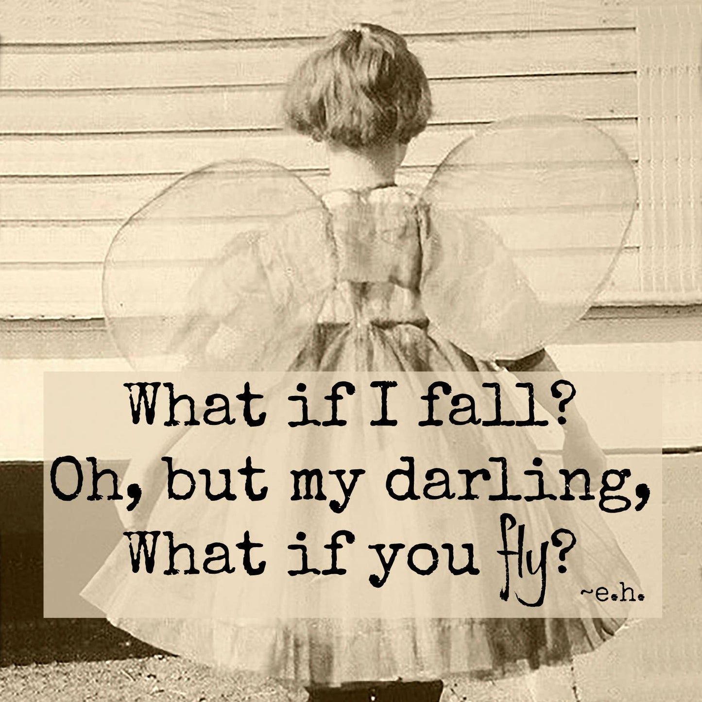 Raven's Rest Studio | Fridge Magnet - What If I Fall? Oh, But My Darling...