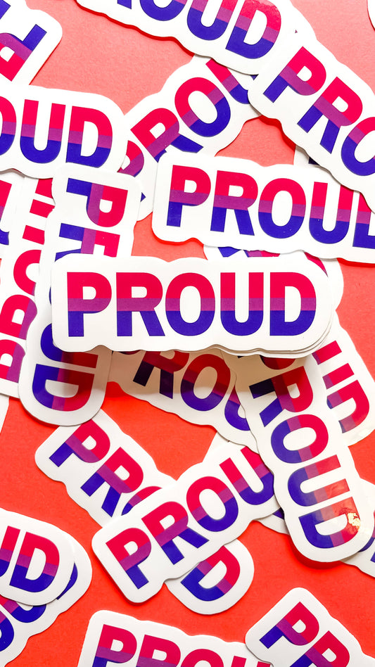 Rainbow Certified | Sticker - Bisexual Proud LGBTQ+