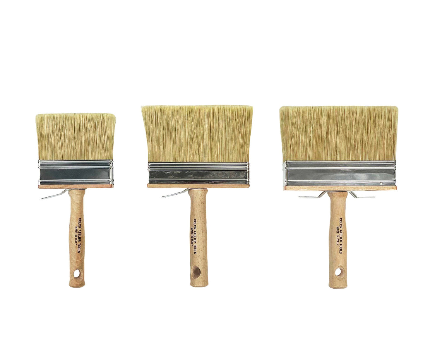 lime paint brushes - 1