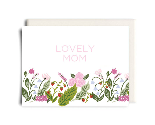 Inkwell Cards | Mother's Day Greeting Card - Lovely Mom