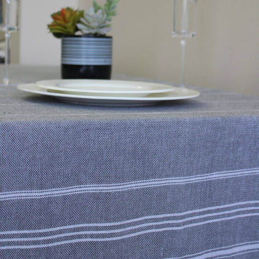 Fabstyles | Fouta Tablecloth - Grey