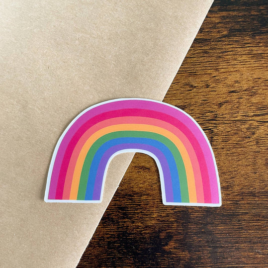 Lunar Splendor | Sticker - Rainbow Arc