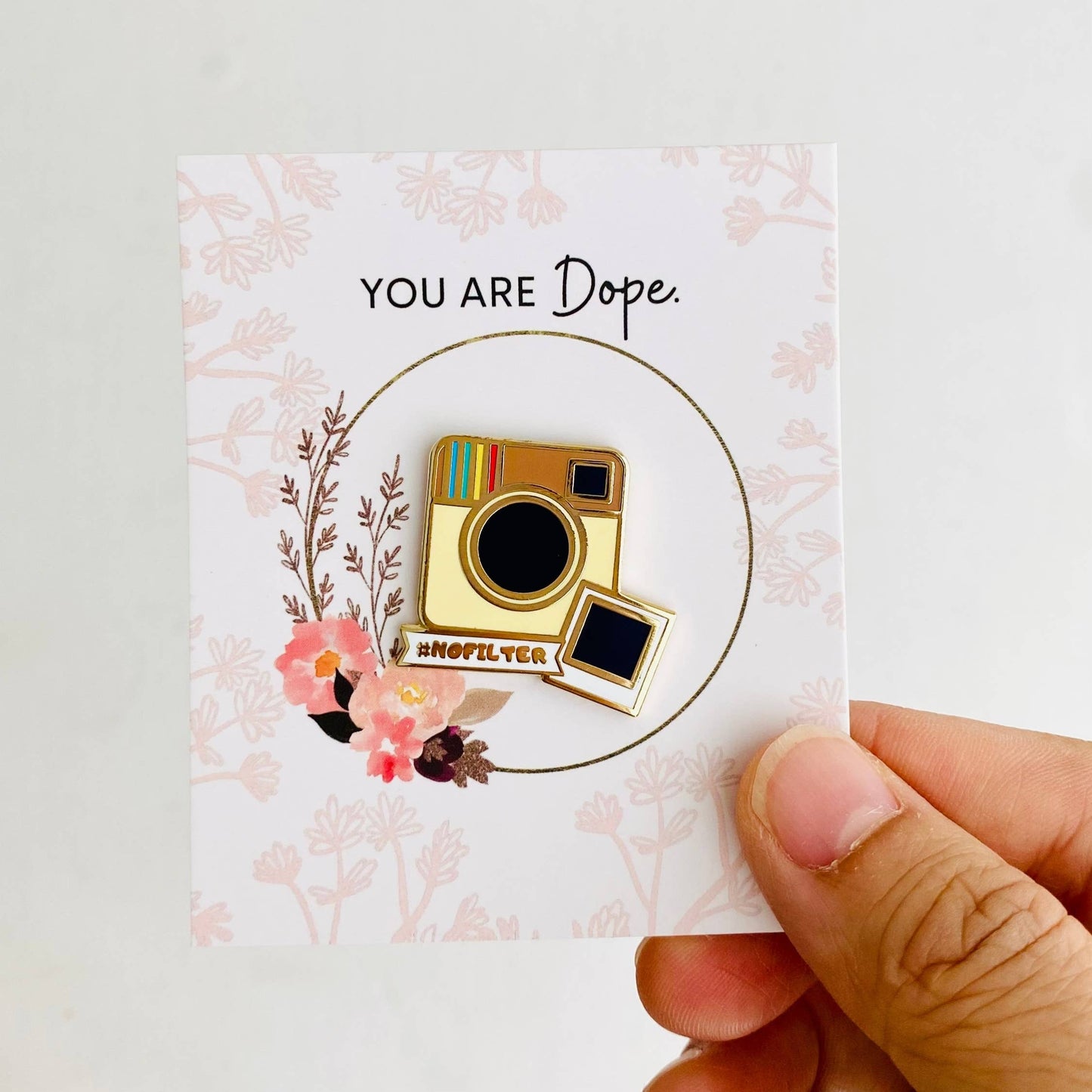 Tiny Gift Society - Instagram Enamel Pin | Lapel Pin Brooch Novelty Gifts